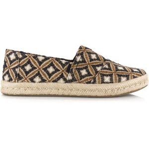 Toms - Alpargata Rope 2.0 - Espadrilles - Zwart - Textiel