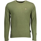 Napapijri - Langemouwtrui - Groen - 100% Katoen