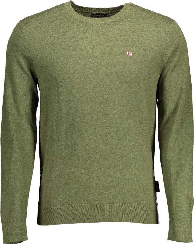 Napapijri - Langemouwtrui - Groen - 100% Katoen