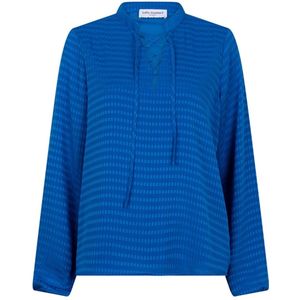 Lofty Manner - Blouse Amina - Blauw - Dames