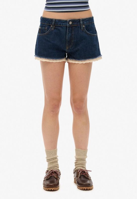 Superdry - Denim Hot Short - Dames - Jeans Shorts