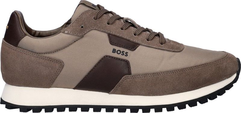 Boss - Parkour L Runner - Heren Sneaker - Bruin Multi