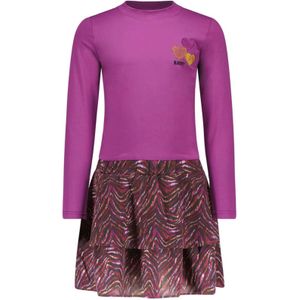 B.NOSY meisjes jurk - Paars