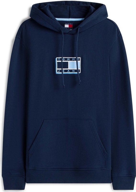 Tommy Hilfiger - Reg Pop - Hoodie - Blauw - Katoen