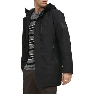 JACK & JONES Winterparka  grijs / zwart