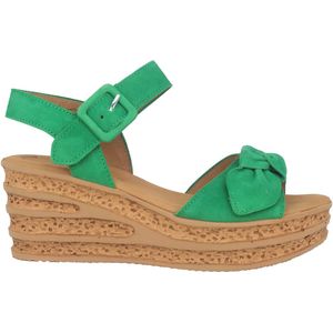 Gabor - 44.653.19 - Dames Sandaal - Groen - Leer