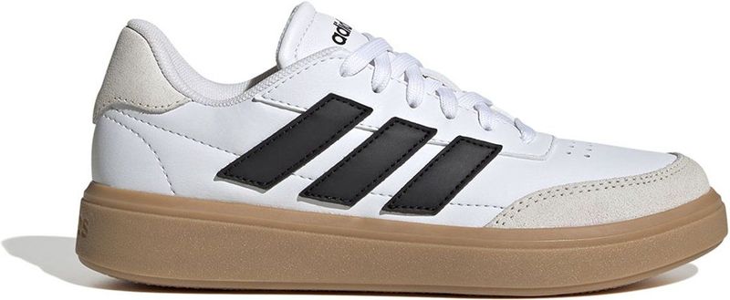 adidas - Tennisschoenen - Zwart - Synthetisch en Leer