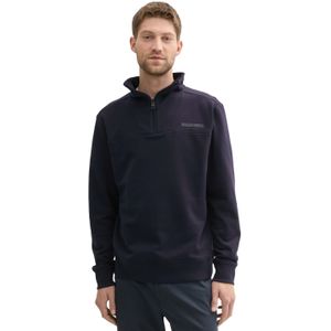 TOM TAILOR Sweatshirt voor heren, 10668 - Sky Captain Blue, M