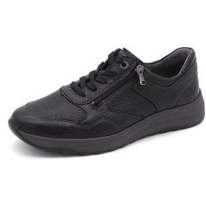 Hirsch - 199 - Casual Schoenen - Schwarz - Leer