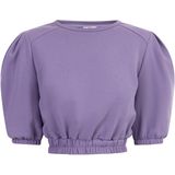 myMo - Sweatshirt - Zacht - Made in Italy - Cropped Model - Pofmouwen