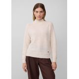 s.Oliver - Gebreide Trui - Light Beige Melange - Lange Mouwen