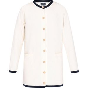 DreiMaster Maritim Gebreid vest  marine / offwhite