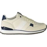Napapijri - Witte Sneaker - Heren - Polyester - Met Contrastdetails