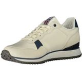 Napapijri - Witte Sneaker - Heren - Polyester - Met Contrastdetails