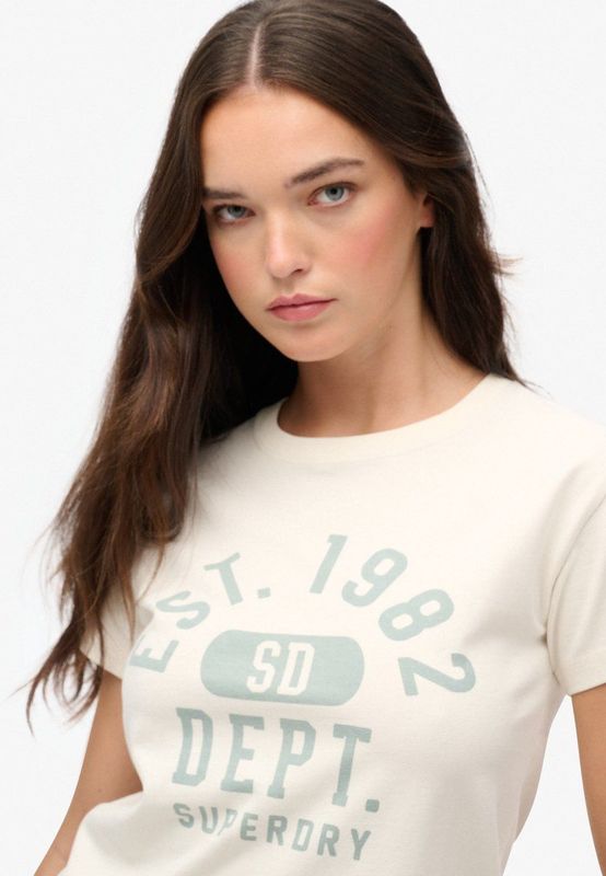 Superdry - Athletic Graphic Fitted T-shirt - Korte Mouwen