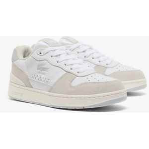 Lacoste - T-Clip Set - Sneakers - Wit/grijs - Dames