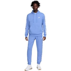 Nike - Club Fleece - Vrijetijdstrui - Blauw - Met Capuchon en Handige Zakken