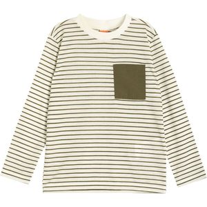 Koton - T-SHIRT LS - Gestreept T-shirt - Lange Mouwen - Ronde Hals