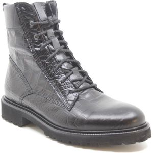 Durea - 9722 - Enkellaarzen - Zwart - Wijdte E