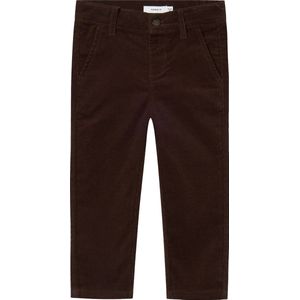 Name it Broek velours bruin - NMMRICORD - Maat 92