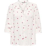 ONLY Blouse 'ONLRAYA'  grenadine / wit