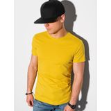 Ombre - S1370 - T-shirt - Geel - Heren