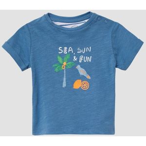 T-shirt - Katoen - Print - Korte Mouwen - Normale Pasvorm