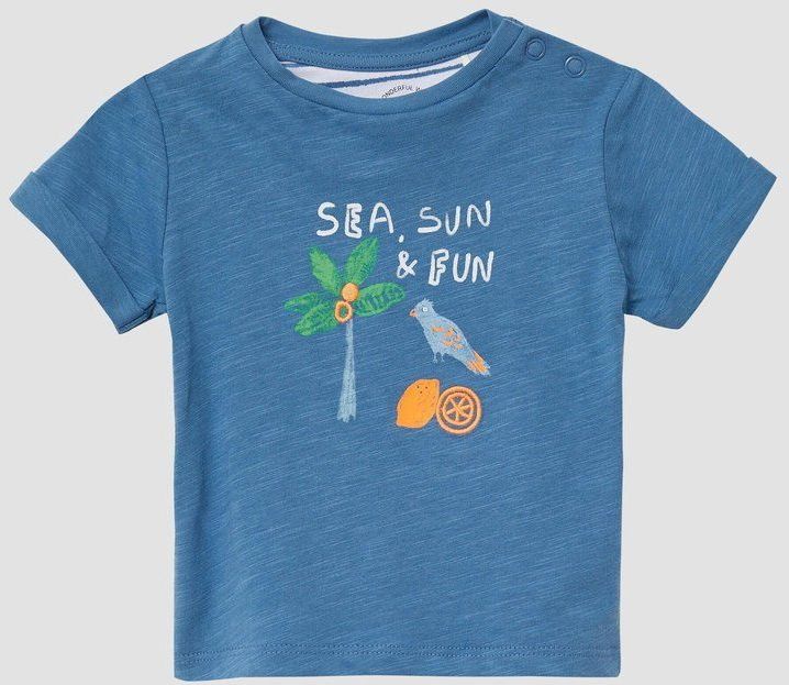 T-shirt - Katoen - Print - Korte Mouwen - Normale Pasvorm