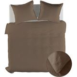 Dekbedovertrek - Grijs - Katoen - 2 Persoons