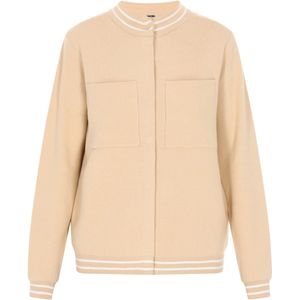 DreiMaster - Maritim - Gebreid Vest - Ecru/Wit