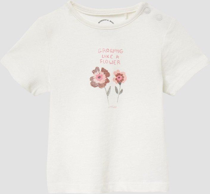 s.Oliver - T-Shirt - Zacht Katoen - Korte Mouwen