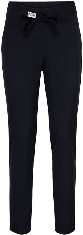 &Co Woman - Peppe Travell Pants - Broek - Blauw - Slim Fit - Polyamide