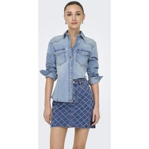 Jacqueline de Yong - Jdymoon Shirt - Blouse - Medium Blue Denim