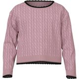 Gebreide Trui - Regular Fit - Ronde Hals - Lange Mouwen - Platgebreid