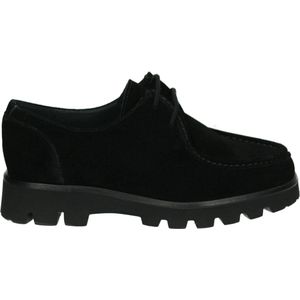 Sioux - 41540 - Veterschoen - Zwart - Suède