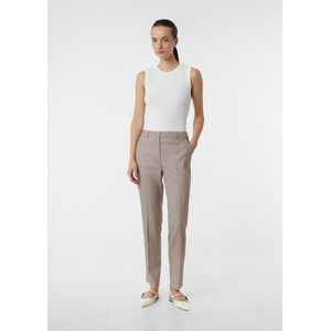COMMA Pantalon  beige gemêleerd