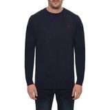 Sergio Tacchini - Ronde Hals Trui - Wolmix - Klassieke Breisels