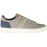 Napapijri - Grey Blue Eco Sneakers - Heren - Grijs - Polyester
