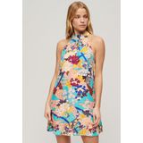 Superdry - Mouwloze Korte Jurk - Bedrukt