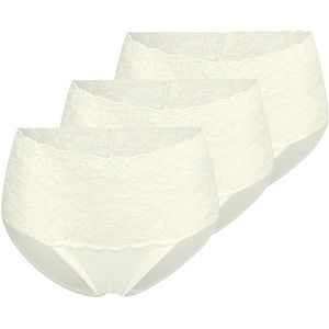 Nina von C - Dames Taille Slip - Champagne - 3-Pack - Biologisch Katoen