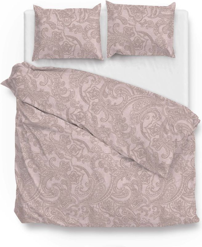 Dekbedovertrek ZoHome Paisley Di Lino - Shell Nude