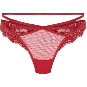 Hunkemöller - Joy Fancy Mini Brazilian - Rood - Slips