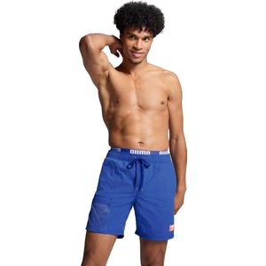 Puma - Utility Mid Shorts - Zwembroek - Benjamin Blue