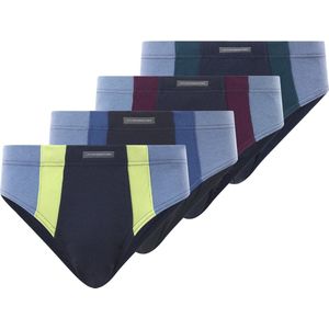 Jan Vanderstorm herren Set Van 4 Sportslips - 08 - blauw