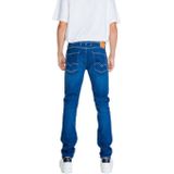 Replay Hyperflex Jeans Red Cast Indigo Stretch Denim Medium Blue