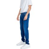 Replay Hyperflex Jeans Red Cast Indigo Stretch Denim Medium Blue