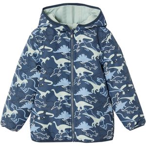 Vertbaudet - Omkeerbaar Donsjack - Jongens - Waterafstotend - 100% Gerecycled Polyester