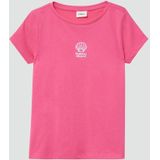 T-shirt - A-lijn - Katoenen Jersey - Korte Mouwen - Ronde Hals