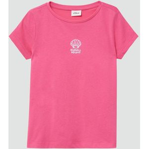 T-shirt - A-lijn - Katoenen Jersey - Korte Mouwen - Ronde Hals