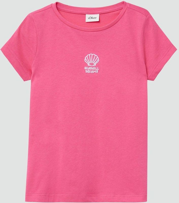 T-shirt - A-lijn - Katoenen Jersey - Korte Mouwen - Ronde Hals